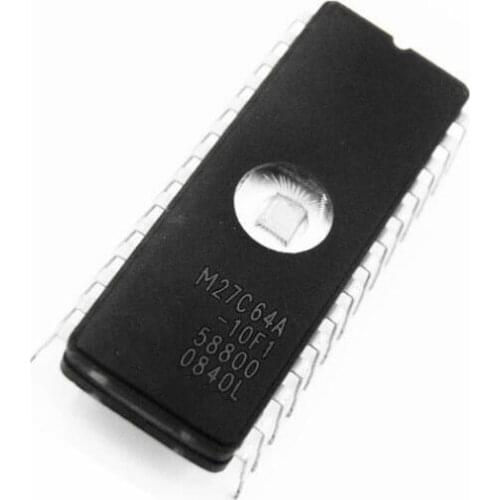 10pcs/lot M27C64A-12F1 DIP-28 M27C64 27C64 M2764 CDIP-28 M27C64A-10F1 DIP28