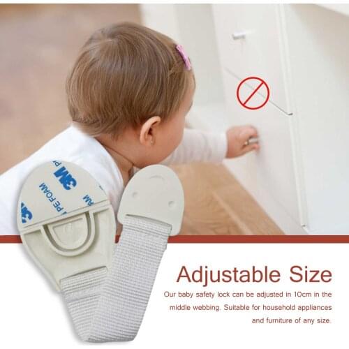 10pcs Lot Child Lock Protection Of Children Locking Doors For Childrens Safety Kids Safety Plastic Protection Safety Lock