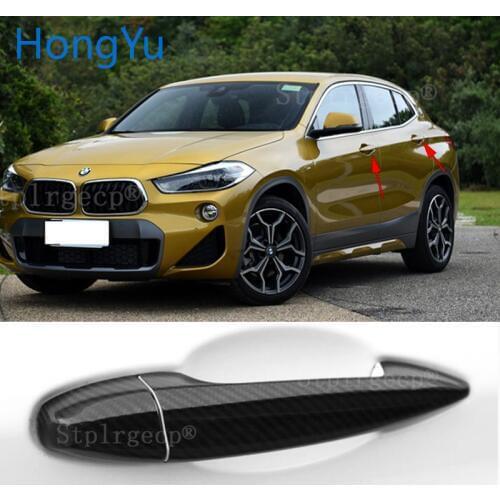 100% real carbon fiber Auto outer door handle cover for BMW x2 F39 xDrive 20d 25i 28i 20i M35i 2018 2019