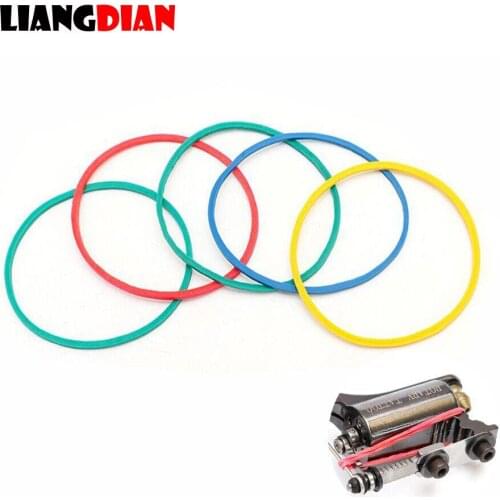 1 Pack 100pcs Professional Colorful Mixed Colors Tattoo Rubber Elastic Bands Accessories For Tattoo Machine Gun Holder Supplies