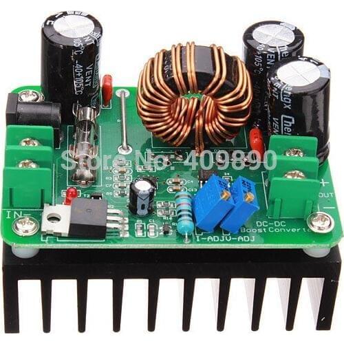 20PCS/LOT DC-DC 600W 10-60V to 12-80V Boost Converter Step-up Module Power Supply