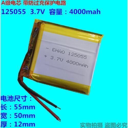 3.7V Polymer Lithium Battery 3500mah 115055 for Mobile Power Supply