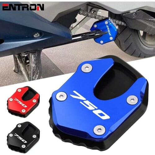 Motorcycle CNC Aluminum Kickstand Foot Side Stand Extension Pad Support Plate For HONDA Forza 750 FORZA750 Forza750 2020-2022