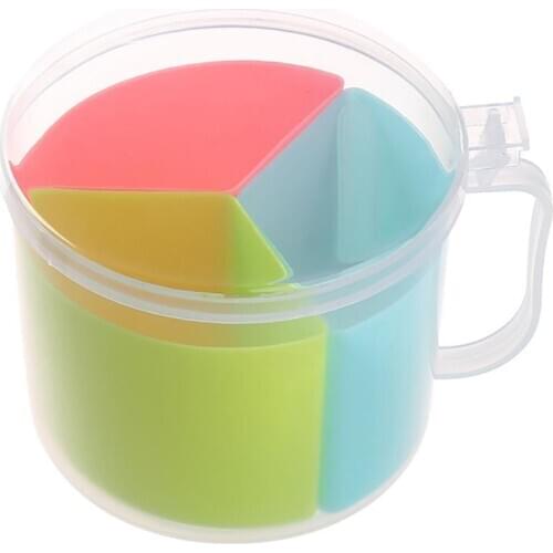 Salt and pepper spice jar with lid Transparent seasoning container spices storage box spice boxs kitchen canister sets