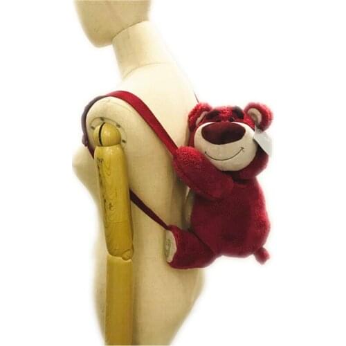 1pieces/lot plush Strawberry bear doll bag gift Childrens toys