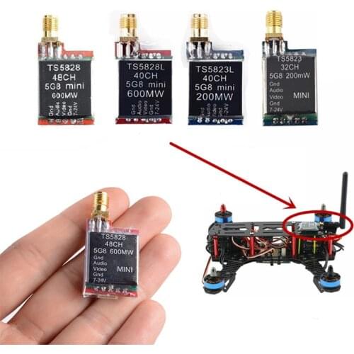 TS5823 TS5823L TS5828 TS5828L Video Sender Micro Wireless Video Transmitter Module 5.8GHz VTX for 180-350 Class Quadcopter Drone