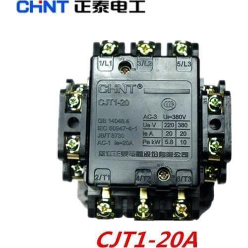 CHINT AC Contactor CJT1-10A CJT1-20A CJT1-40A CDC10-20