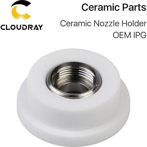 Cloudray Ceramic Nozzle Holder Dia.28.7mm/23.2mm OEM IPG Nozzle Holder For Fiber Laser Cutting Head