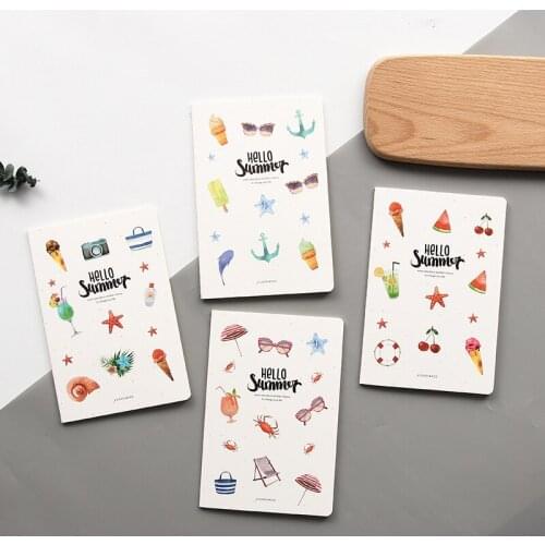 DL Creative 32K line of Korean stationery students simplified A5 Notepad Notebook wholesale Creative student office