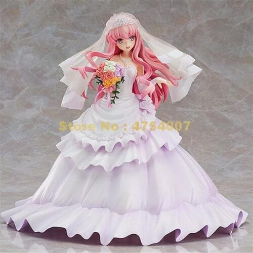 Anime gsc kadokawa the familiar of zero ruizu finale louise wedding dress pvc action figures 22cm Toy