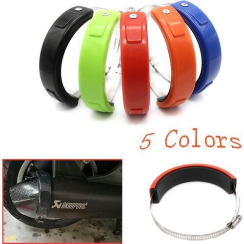 Hot sell motorcycle accessories Silencer/Exhaust Oval Exhaust Orange Protector For DUCATI 1299 Panigale 1299panigale 2015 - 2016