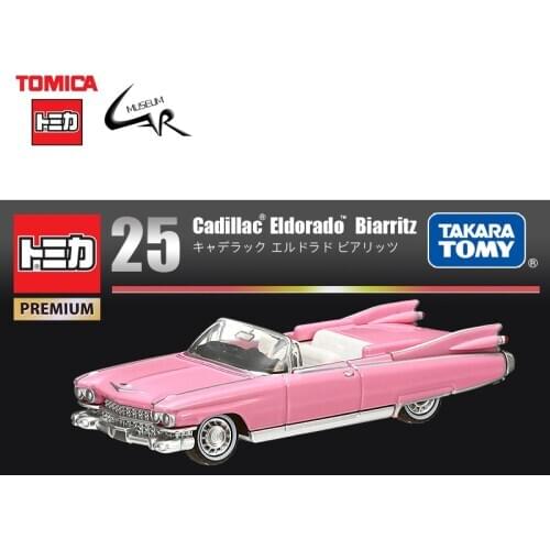 Takara Tomy Tomica Model Toy Black Box Car Premium TP25 Cadillac Eldorado Biarritz Diecast Vehicle