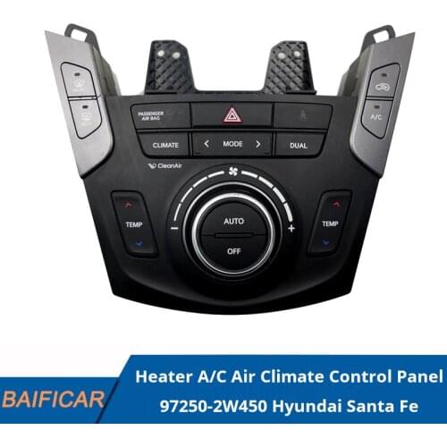 Baificar Brand New Genuine Heater A/C Air Climate Control Panel OEM 97250-2W450 For Hyundai Santa Fe