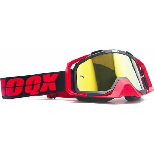 IOQX Anti-dust Motorcycle Goggles Glasses Cycling off road Helmets Ski Sport Gafas Motorcycle Dirt Bike Racing Moto Goggles