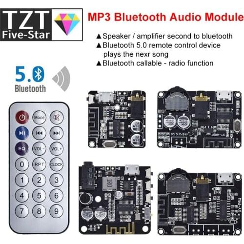 Bluetooth Audio Receiver board Bluetooth 5.0 mp3 lossless decoder board Wireless Stereo Music With Power Amplifier Module