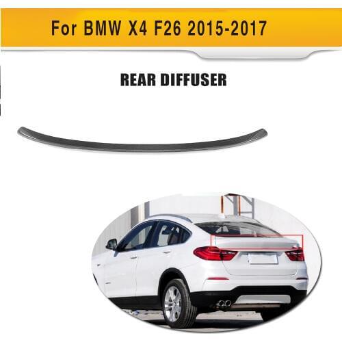 Carbon Fiber Auto Car Racing Spoiler Rear Lip Wing for BMW F26 X4 2015-2017
