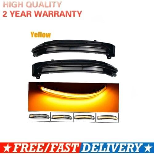 LED Side Mirror Dynamic Turn Signal Sequential Light For Nissan X-Trail T32 Rogue Qashqai J11 Murano Z52 Juke Navara Pathfinder