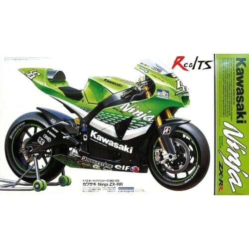 RealTS Tamiya 1/12 Kawasaki Ninja ZX-RR plastic motorcycle model kit new 14109