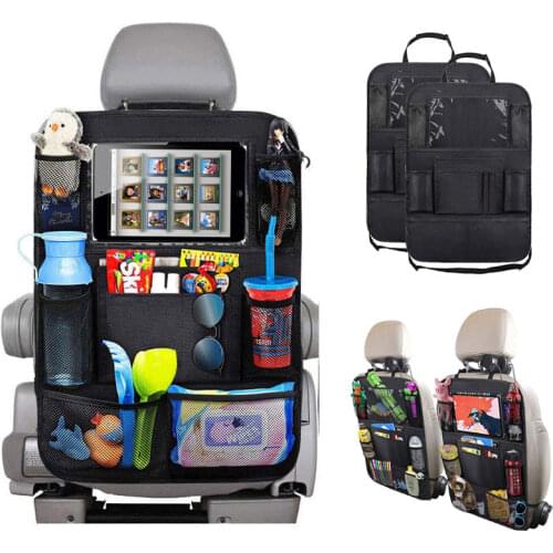 Convenient Universal Car Seat Back Organizer Multi-Pocket Storage Bag Box Case Car storage bag Tablet Holder Storage Organizer
