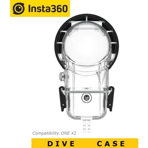 Dive Case For Insta360 ONE X2 IPX8 Water Resistant 45m Waterproof Depth