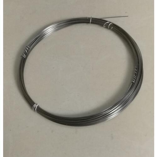 10 Meters, 0.5mm Diameter High Purity Industry Experiment DIY Bright Tungsten Wire Vacuum Heating W Material
