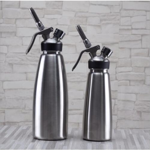 316 stainless steel 1000ML whipped cream dispenser /stainless steel cream whipper /professional milk frother tool