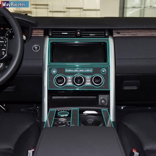 Car Interior Central Console Gear Dashboard Panel Navigation Screen Protective Film For Land Rover Discovery 5 L462 2017-2020