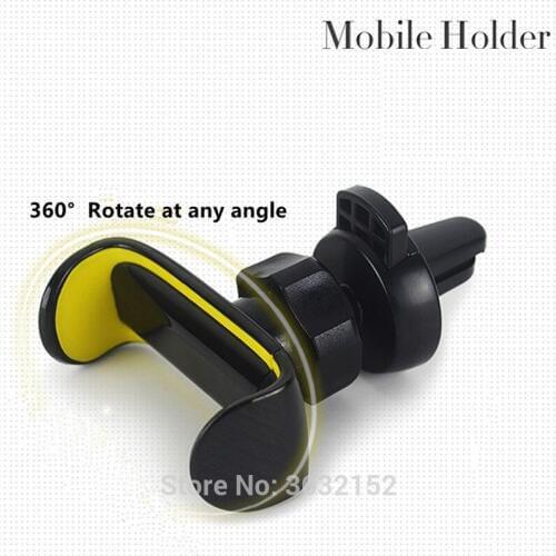 Car Phone Holder for Air Vent Mount Holder Stand 360 Rotation Mobile Phone Stand for SEAT leon ibiza altea alhambra