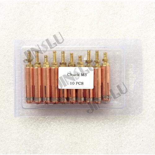 Collet M3 for Capacitor Discharge CD Stud Welding Gun Welding Torch for Stud Welding 50pcs SALE1