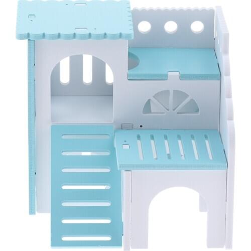 Hamster House Hideout Hideaway Exercise Toys for Rat,Mouse Small Animals