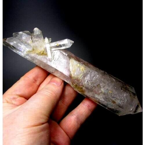 214g Elestial Skeletal Scepter Quartz DT - crystals and stones healing Mineral specimen Home Decor feng shui decoration G111901