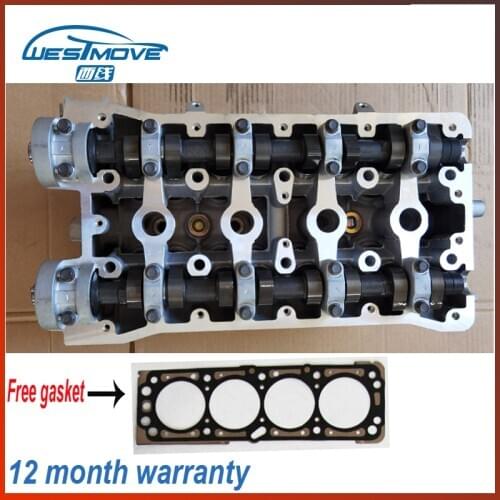 Complete cylinder head assembly assy for buick Excel Chevrolet Chevy AVEO LOVA 1598CC 1.6L DOHC 16V ENGINE : F16D3 96378691