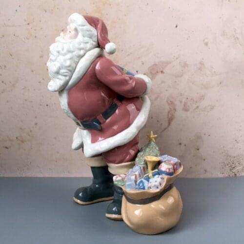 SPANISH CERAMIC HANDICRAFTS FEATURING SANTA CLAUS ORNAMENTS CREATIVE HOME DECORATION BIRTHDAY GIFTS