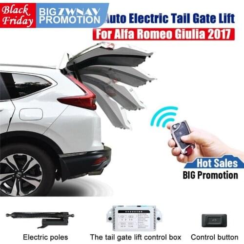 Easy to install Smart Auto Electric Tail Gate Lift for Alfa Romeo Giulia 2017 with Remote Control Drive Seat Button Control