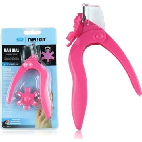 White nail clipper fake trimmer manicure clamp Special type U word Tools Cut clipper False Nail Tips Edge Cutters Manicure tools