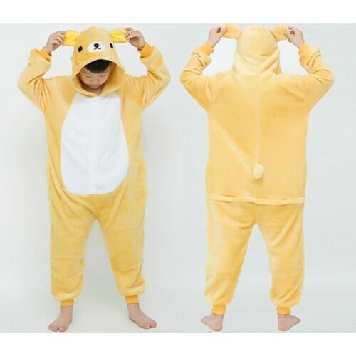 Unisex Kangaroo Pajamas Unicorn For Children Baby Girls Pyjamas Boys Sleepwear Animal Bear Licorne Onesie Kids Costume Jumpsuit