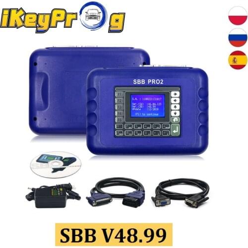 V48.99 SBB Pro2 SBB Key Programmer Add Cars to 2017 PRO 2 SBB 48.88 V46.02 Transponder No Tokens Limited SBB Key Programmer