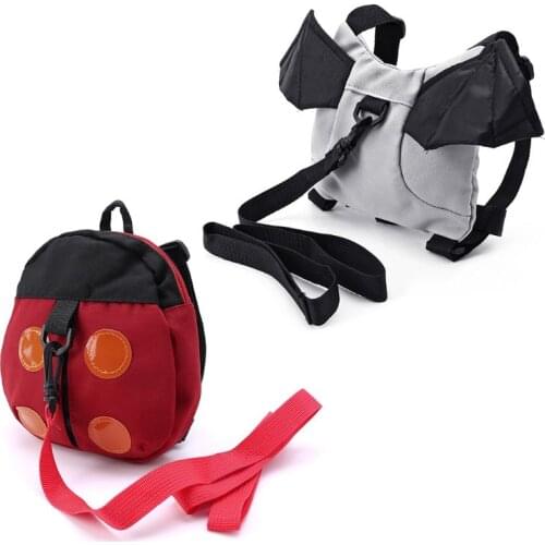 School Backpack New Kids Baby Safety Harness Backpack Leash Child Toddler Anti-lost Cartoon Animal Bag