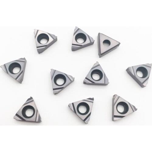 10pcs 11IR 0.5 0.75 1.0 1.25 1.5 1.75 2.0 ISO SMX35 Carbide Insert For Threading Turning Tool Boring BAR blade