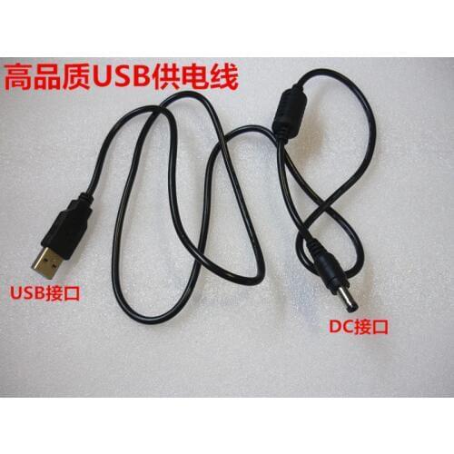 High quality usb power line display screen usb power line 5v usbusb power line USB TO DC 5.5x2.1