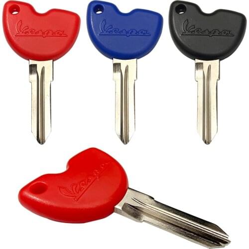 Motorcycle Uncut Blanks Key for Vespa Piaggio 3VTE Fly 125 200 250 300 GTV VESPA LXV150 GTV250 GTS GTS250 GTS300 Spare parts