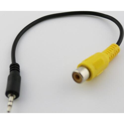 10pcs 2.5mm Stereo 3 Pole Male to 1x RCA Phono Female Video Adapter Audio Cable 20cm