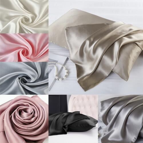 100% Pure Silk Pillow Case Double Side Silk Bedding Pillowslips Pillow Cover 51X76CM