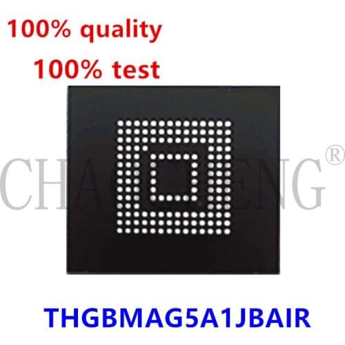 2-10piece)100% test very good product THGBMAG5A1JBAIR THGBMAG5A1JBA1R 4GB bga chip reball with balls IC chips