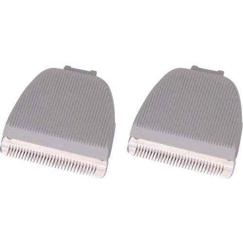 2 Pcs Hair Clipper Replacement Blade for Codos CP-6800 KP-3000 CP-5500,Grey