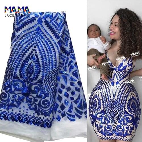 5 Yards Burgundy Embrodiered African Mesh Net Lace Fabrics 2021 Noble Prom Dresses Sewing Laces Wedding Muslin Material