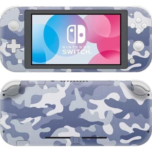 7 Styles Camouflage Style Vinyl Decal Skin Sticker For Nintendo Switch Lite NSL Console Protector Game Accessoriy