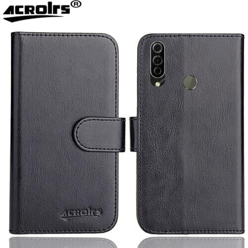 Vsmart Joy 3+ 3 Plus Case 6.52" 6 Colors Flip Fashion Soft Leather Crazy Horse Exclusive Phone Cover Cases Wallet