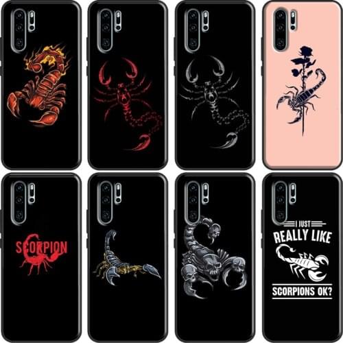 Scorpio Scorpion animal Phone Case For Huawei P20 Lite P30 P40 Pro Mate 10 20 Lite P Smart 2019 2021 Back Cover