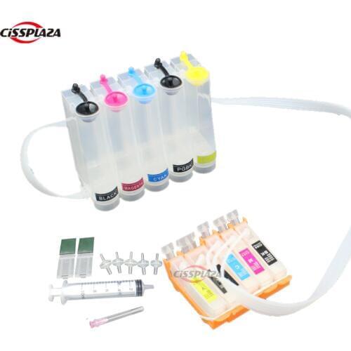 CISSPLAZA PGI220 cli221 CISS compatible for canon MP 540 550 620 630 IP 3600 4600 4700 MP640 MP560 MP550 printer